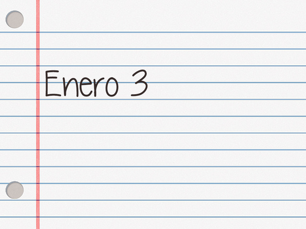 ENERO 3.
